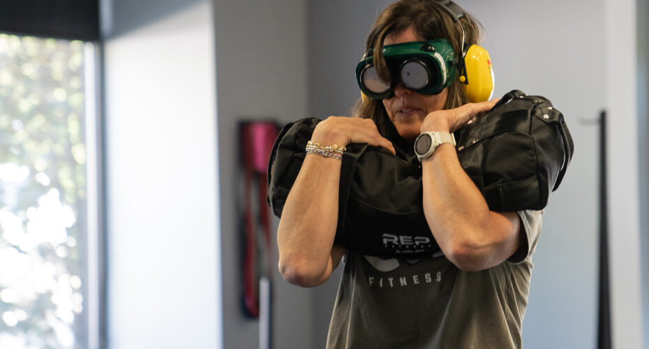 KY DeafBlind Project training at Rise Fitness